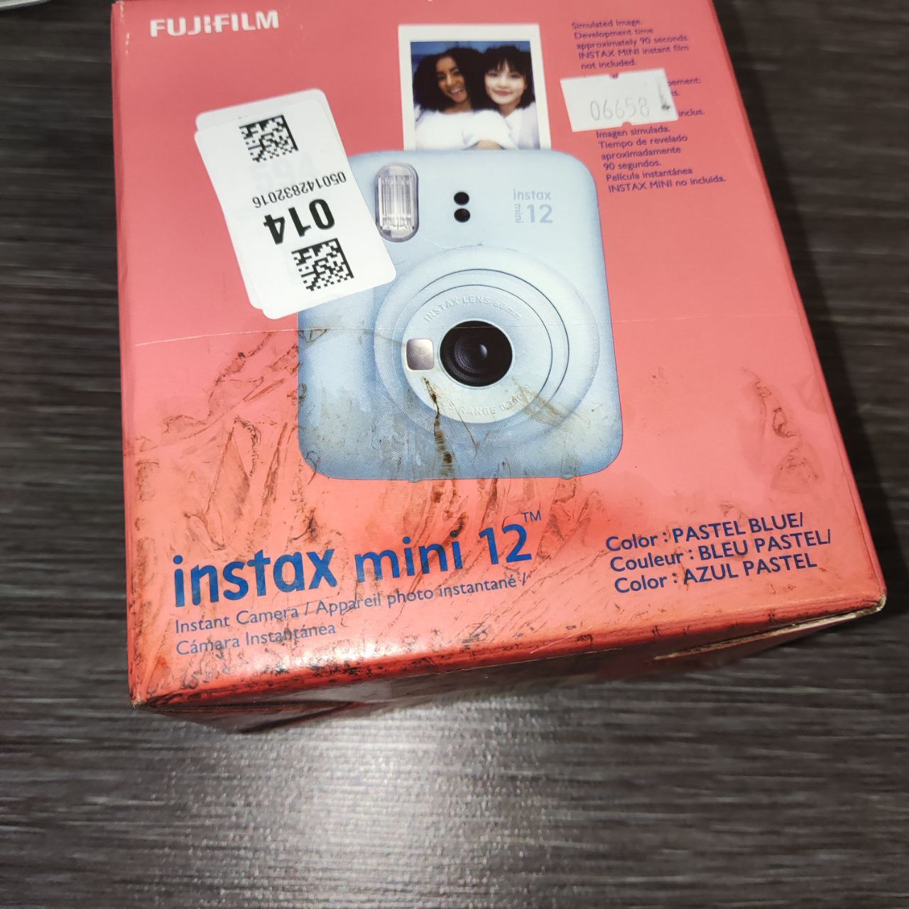 Фото — Фотоаппарат моментальной печати Fujifilm Instax mini 12, синий (уценка)