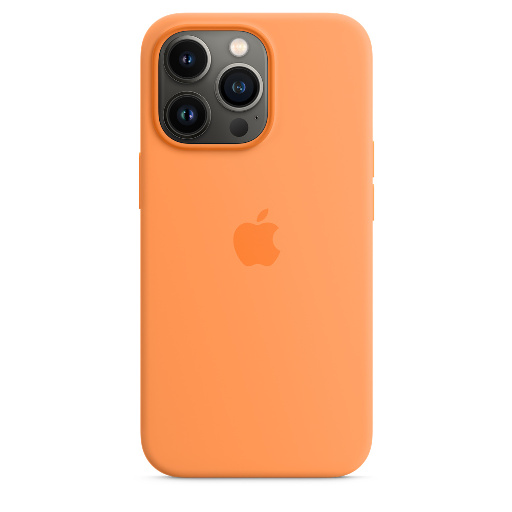 Силиконовый чехол MagSafe для iPhone 13 Pro, «весенняя мимоза»