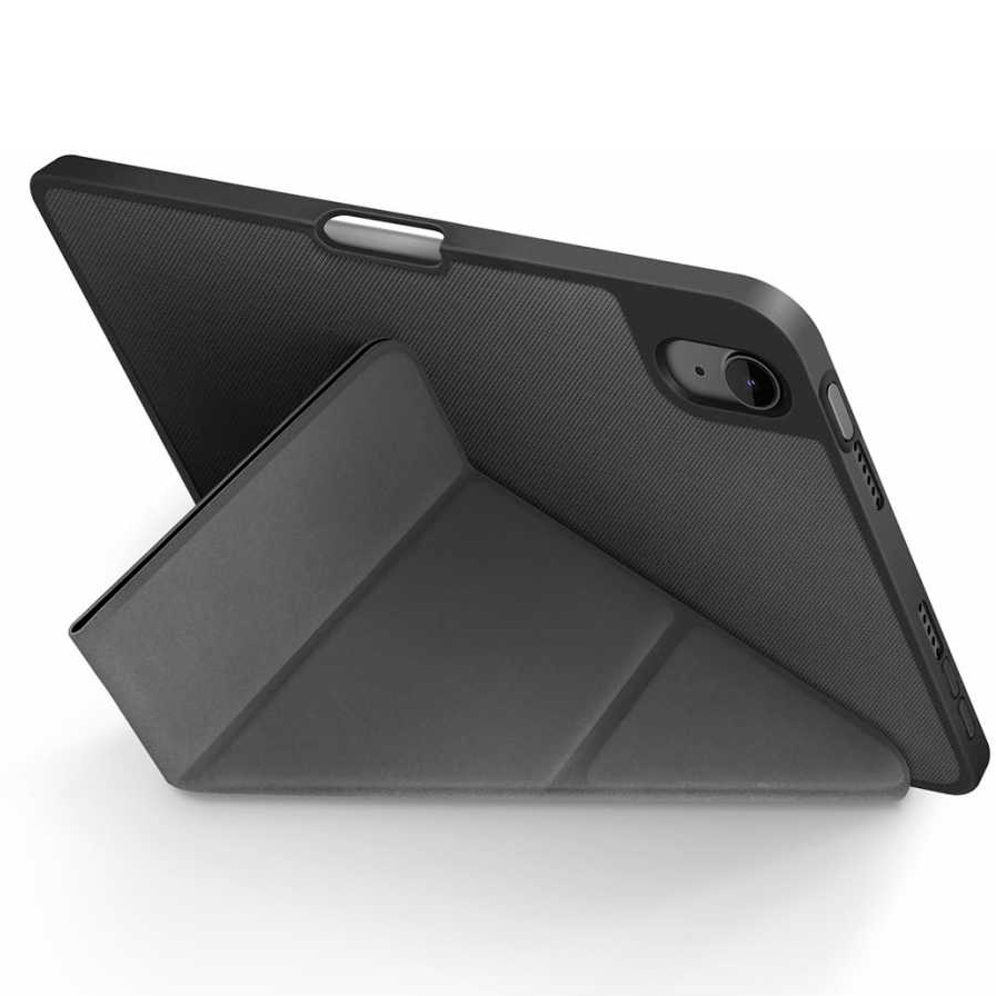 Фото — Чехол для планшета Uniq для iPad Mini 6 (2021) Transforma Anti-microbial, серый