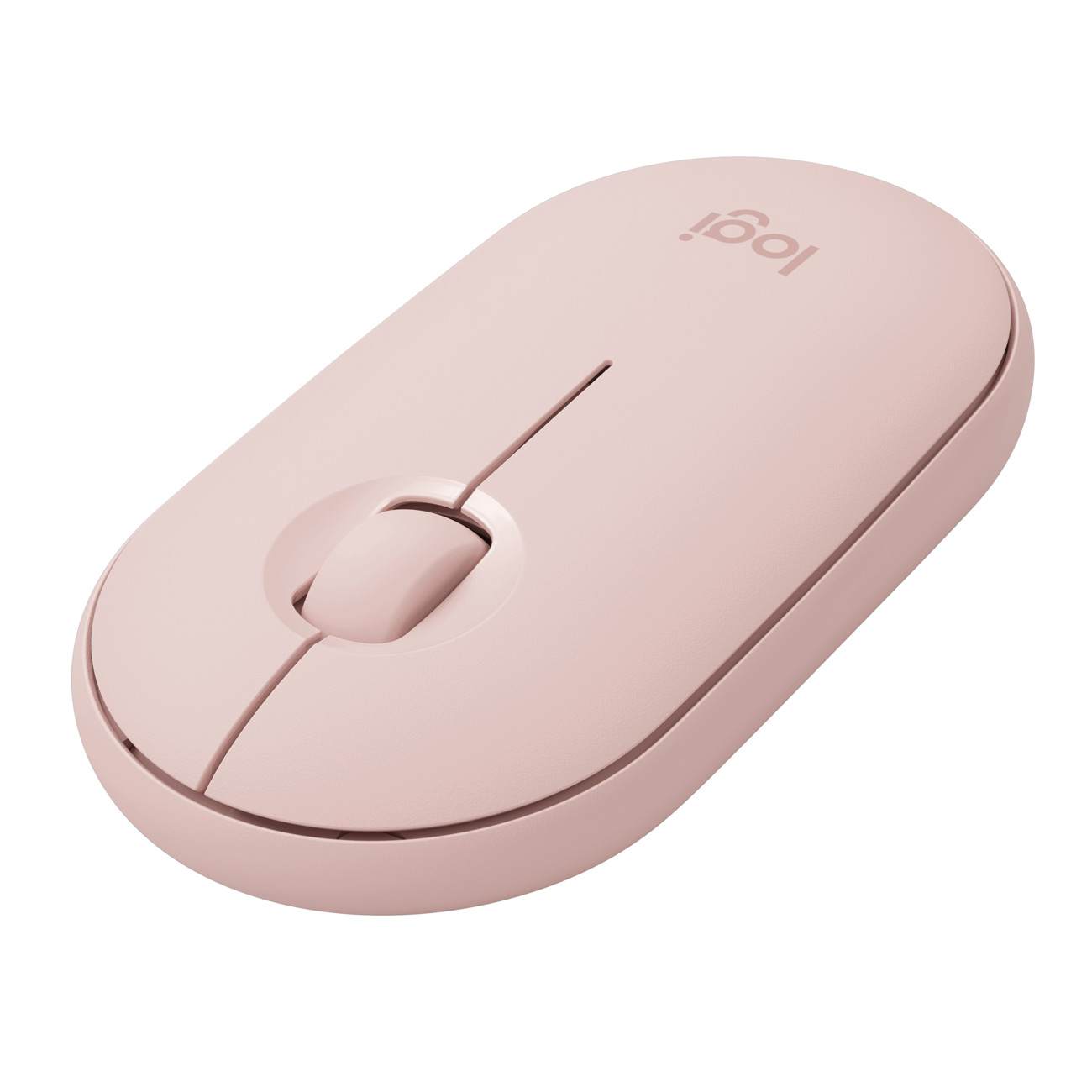 Мышь Logitech Wireless 2 Pebble M350, розовый