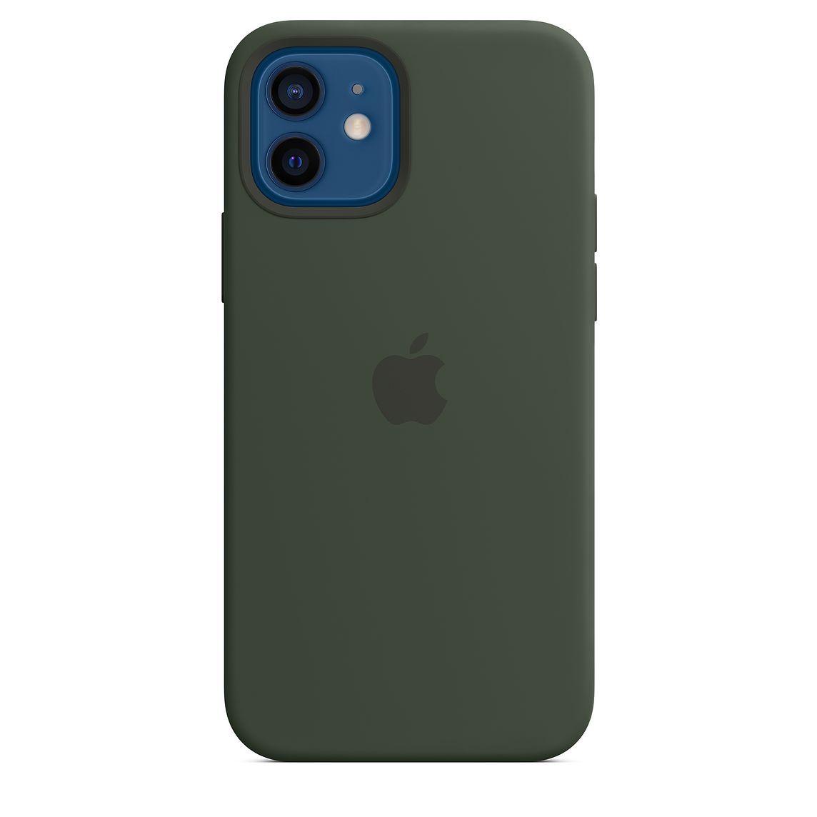 Фото — Чехол для смартфона Apple MagSafe для iPhone 12/12 Pro, cиликон, «кипрский зелёный»