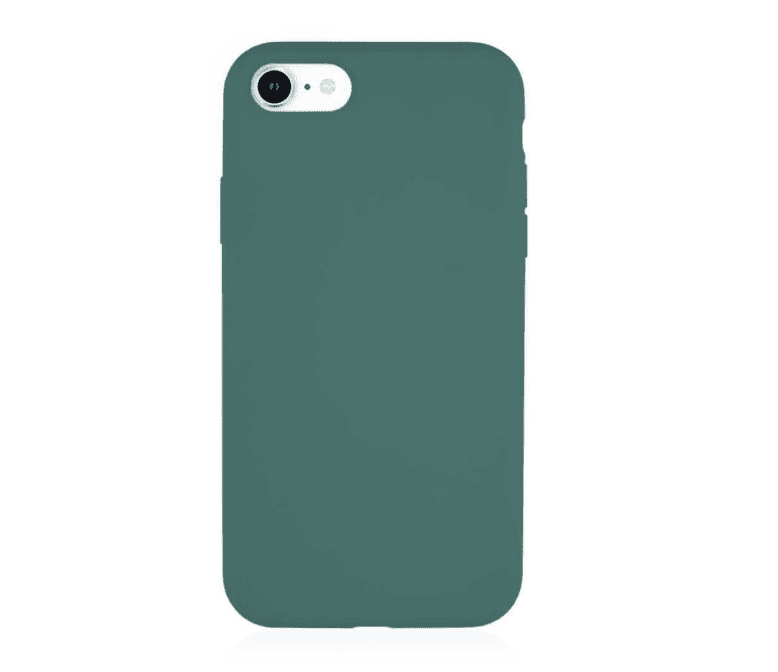 Чехол для смартфона vlp Silicone Сase для iPhone SE 2020, темно-зеленый