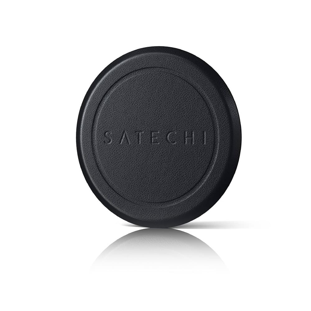 Фото — Зарядное устройство Satechi Magnetic Sticker for iPhone 11/12, черный