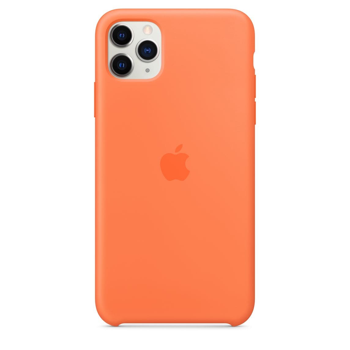 Чехол для смартфона Apple для iPhone 11 Pro Max, силикон, «оранжевый витамин»