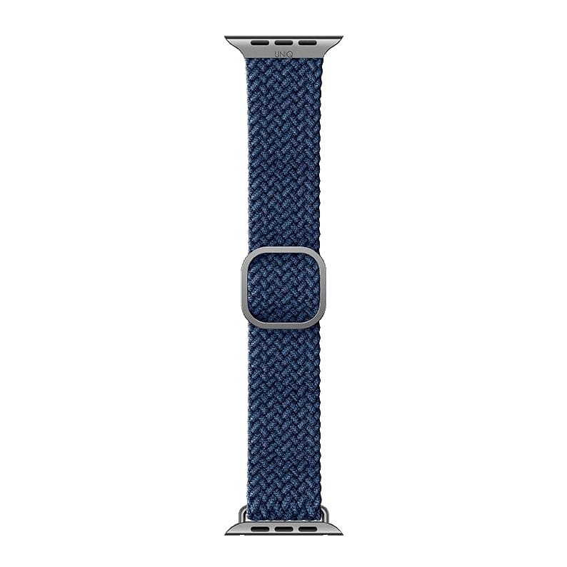 Ремешок для смарт-часов Uniq для Apple Watch 41/40/38 mm ASPEN Strap Braided, голубой