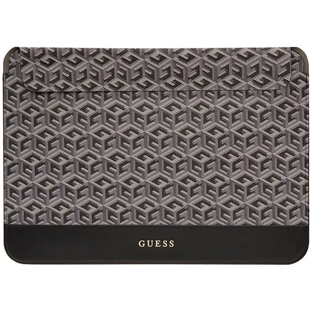 Фото — Чехол для ноутбука Guess для ноутбуков 13"/14" Sleeve G CUBE, черный