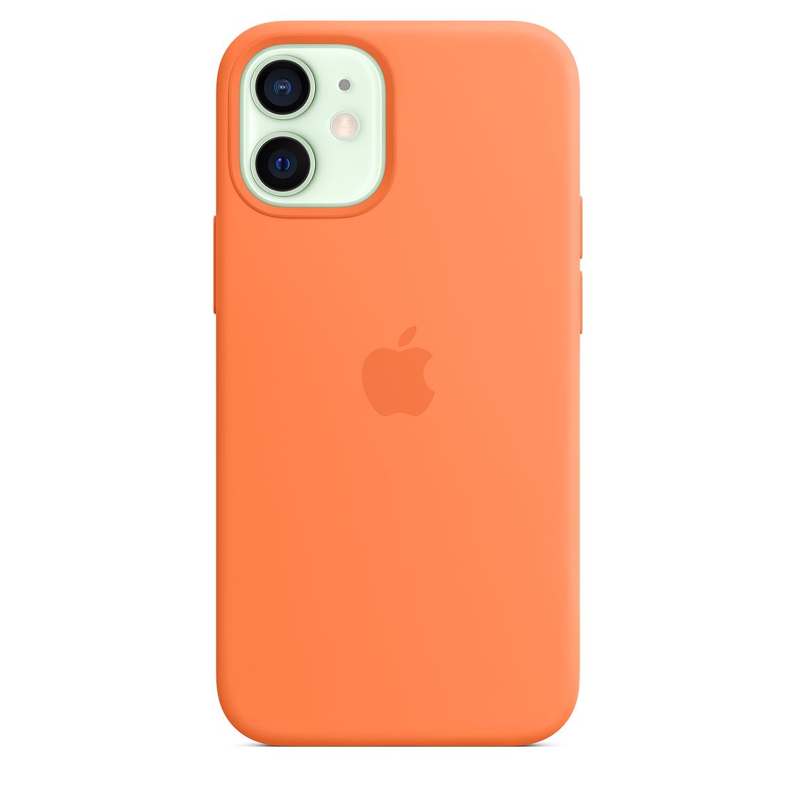 Чехол Apple MagSafe для iPhone 12 mini, силикон, «кумкват»