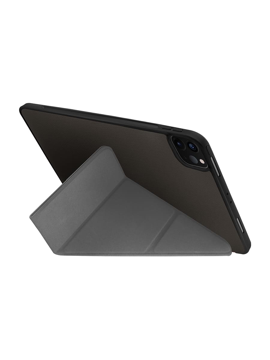 Фото — Чехол для планшета Uniq для iPad Pro 11 (2020) Transforma Rigor с отсеком для стилуса, серый