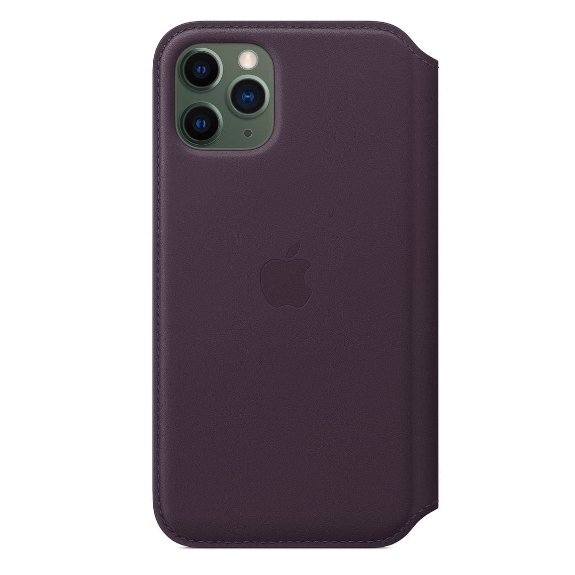 Чехол для смартфона Folio для iPhone 11 Pro, кожа, «спелый баклажан»