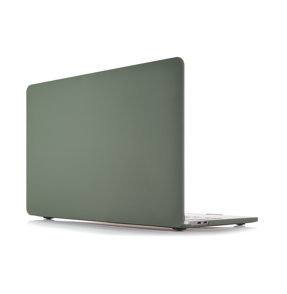 Чехол защитный VLP Plastic Case для MacBook Pro 13" 2020, темно-зеленый