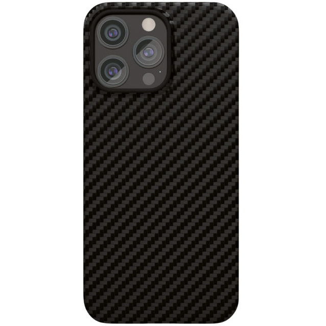 Фото — Чехол для смартфона "vlp" Kevlar Case с MagSafe для iPhone 15 ProMax, черный