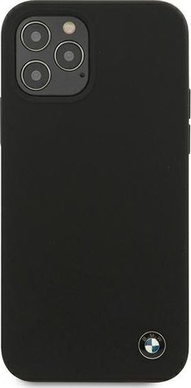 Чехол BMW Signature Liquid для iPhone 12/12 Pro, черный