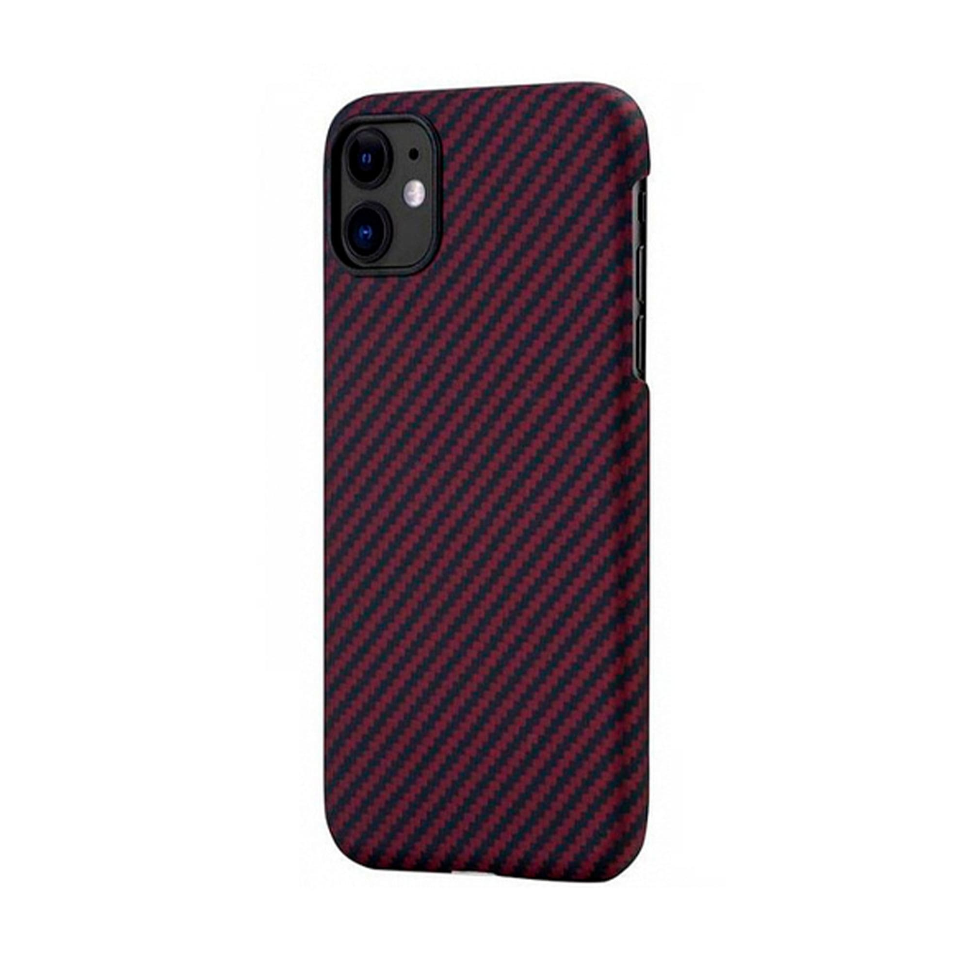 Чехол Pitaka iPhone 14 Pro Max MagEZ Case, узкое плетение 600D, черно-серый