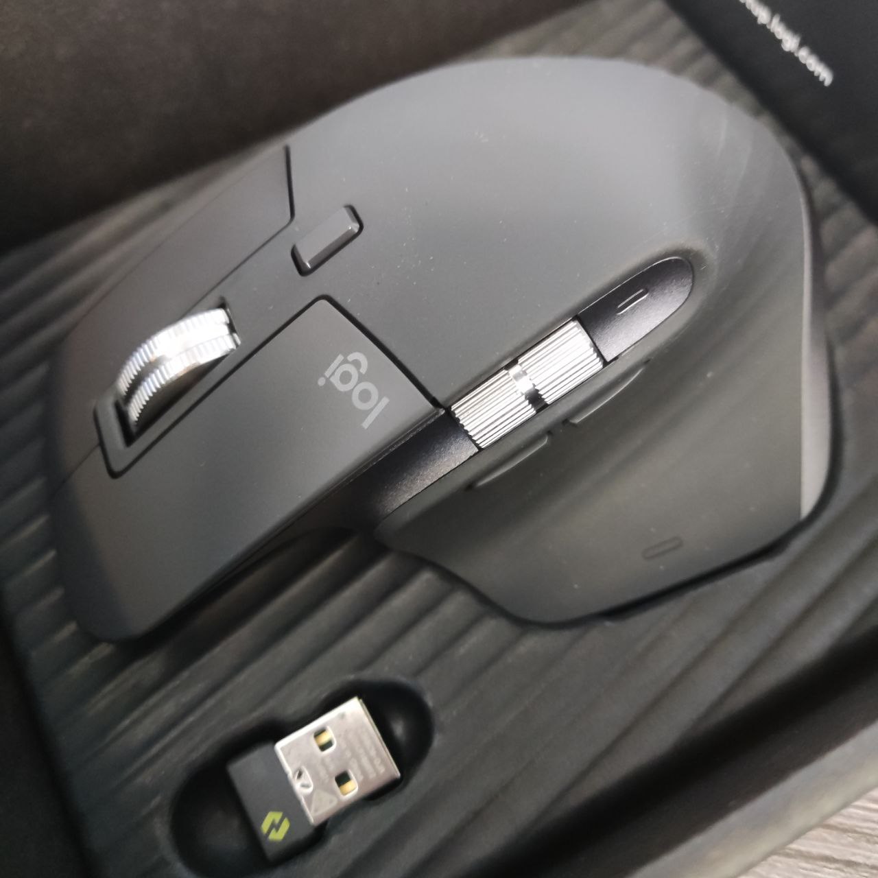 Фото — Беспроводная мышь Logitech MX Master 3S, графит (уценка)