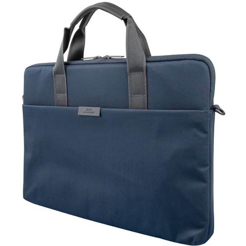 Фото — Сумка Uniq для ноутбуков 16" Stockholm Nylon Messenger bag, синий