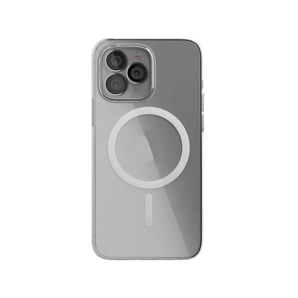 Фото — Чехол для смартфона vlp Silicone case with MagSafe для iPhone 13 Pro Max, прозрачный
