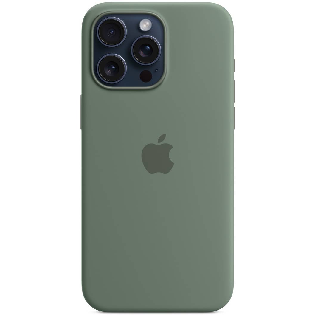 Фото — Чехол для смартфона iPhone 15 Pro Max Silicone Case with MagSafe, Cypress