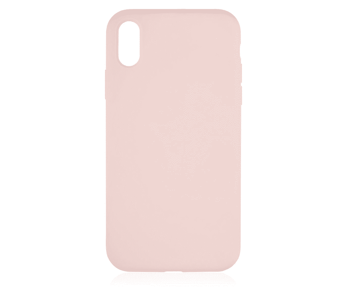 Фото — Чехол защитный vlp Silicone Сase для iPhone XR, светло-розовый