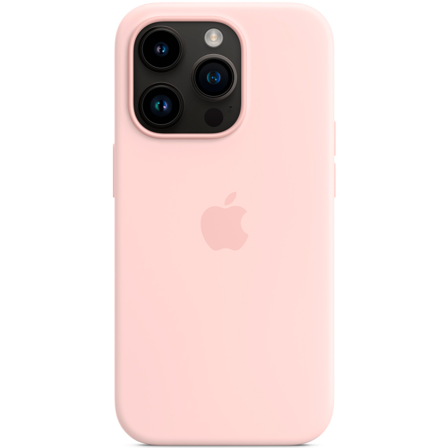 Чехол для смартфона iPhone 14 Pro Silicone Case with MagSafe, «розовый мел»