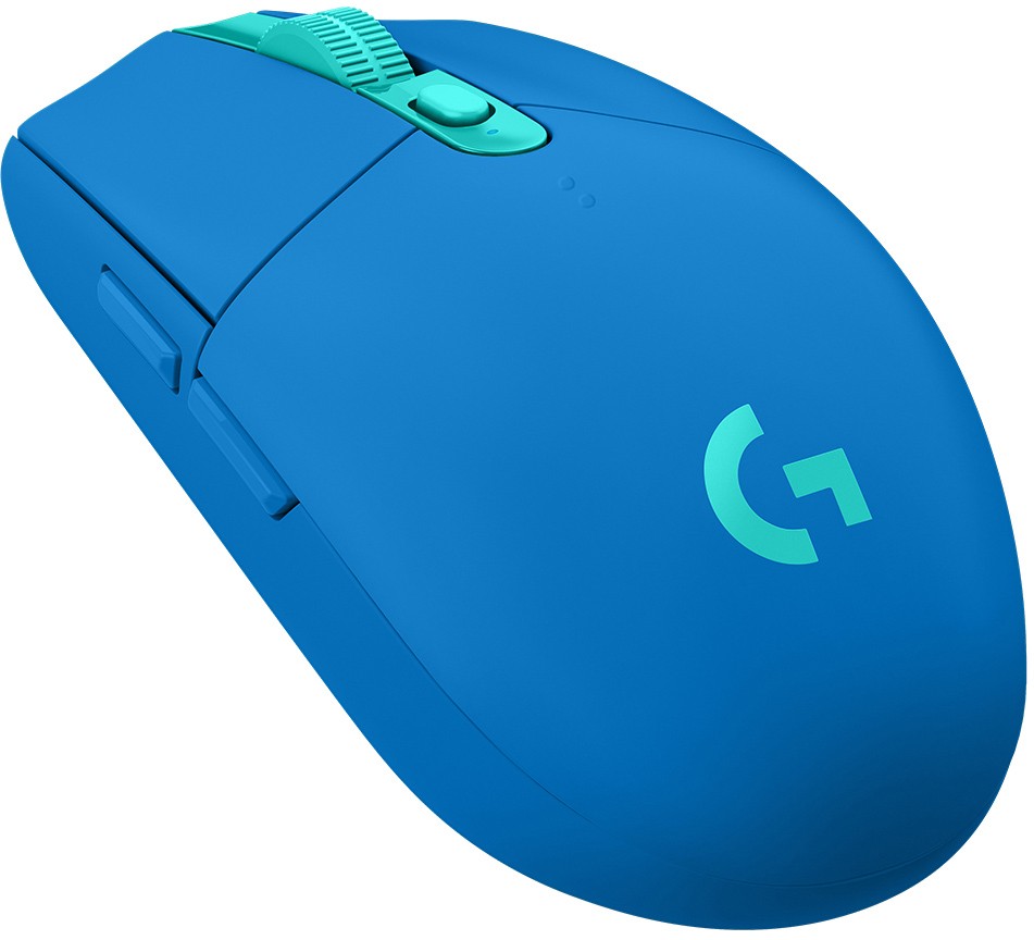 Фото — Мышь Logitech G305 Wireless, синий