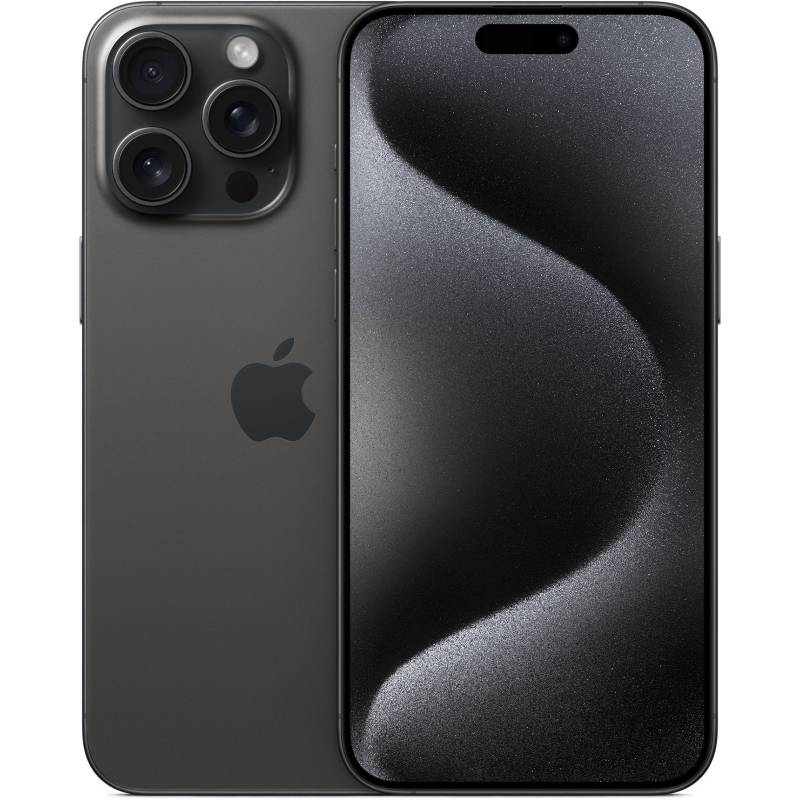 Фото — Apple iPhone 15 Pro Max, 1 Тб, «титановый чёрный»