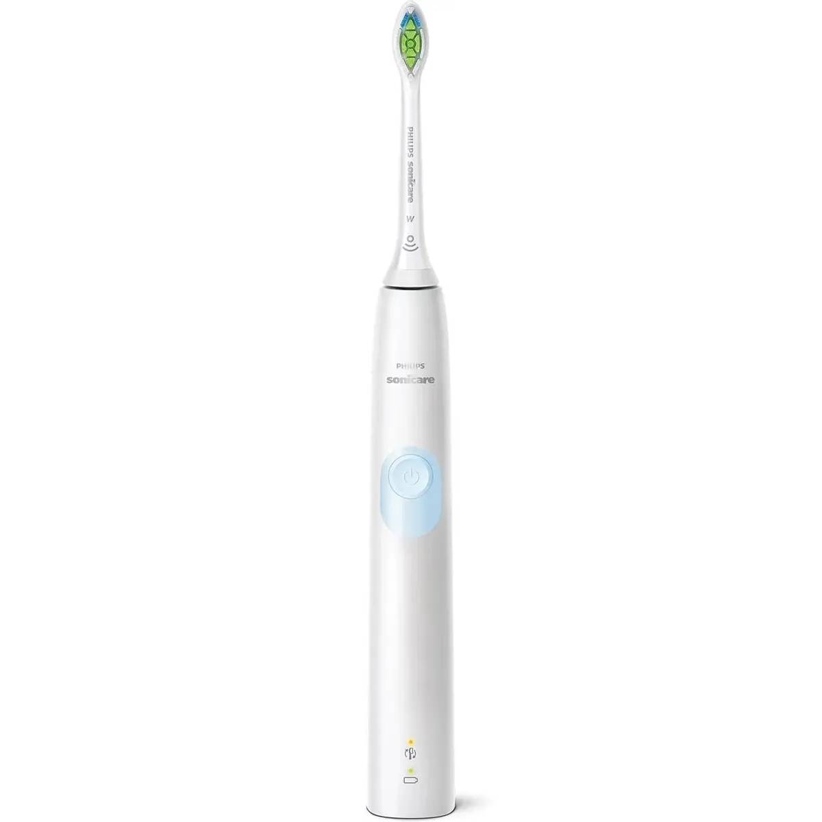 Фото — Электрическая зубная щетка Philips Sonicare 4300 Series HX6807/35, белый