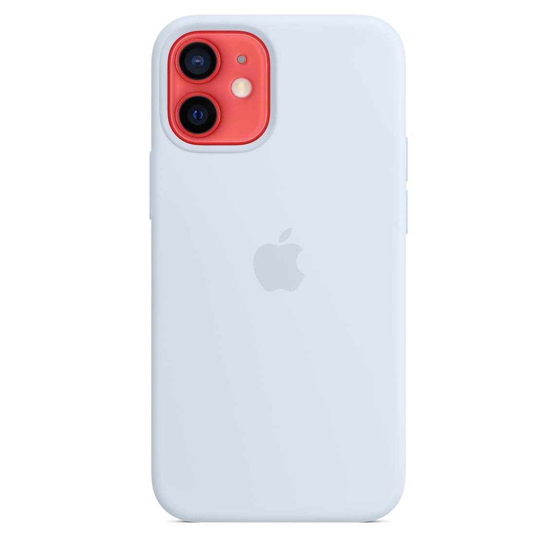 Фото — Чехол Apple MagSafe для iPhone 12 mini, cиликон, дымчато-голубой