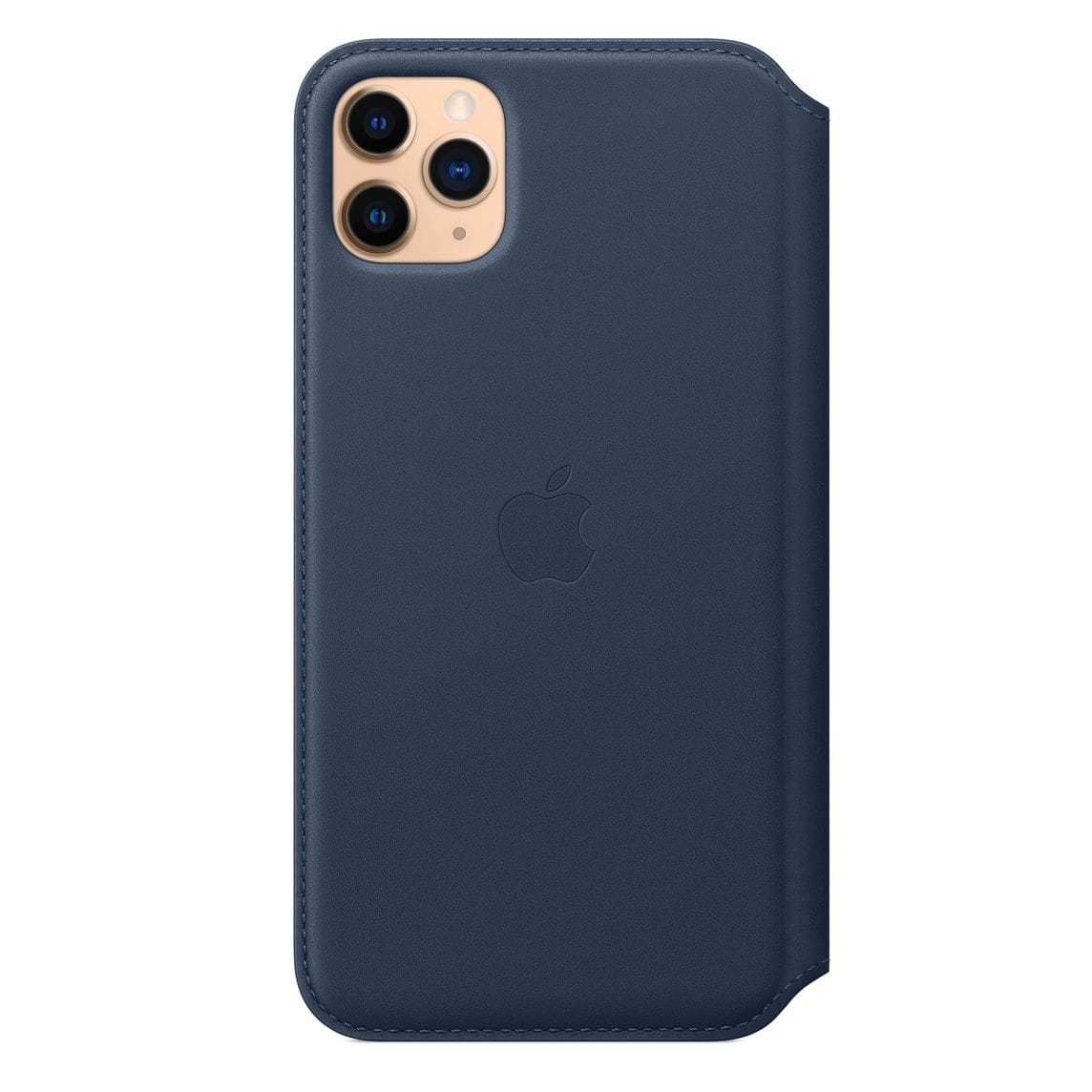 Чехол для смартфона Folio для iPhone 11 Pro Max, кожа, «синяя пучина»