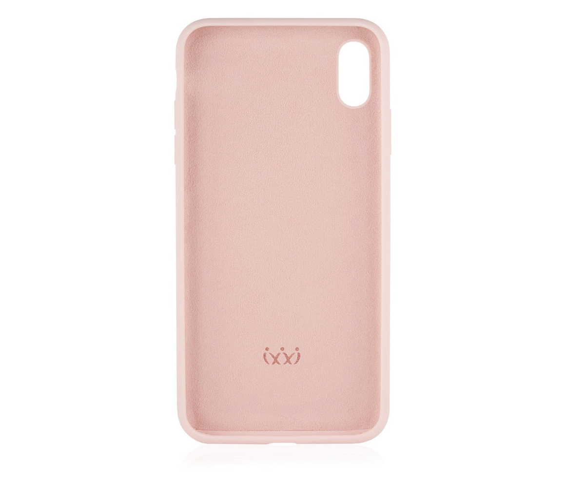 Чехол защитный VLP Silicone Сase для iPhone XS Max, светло-розовый