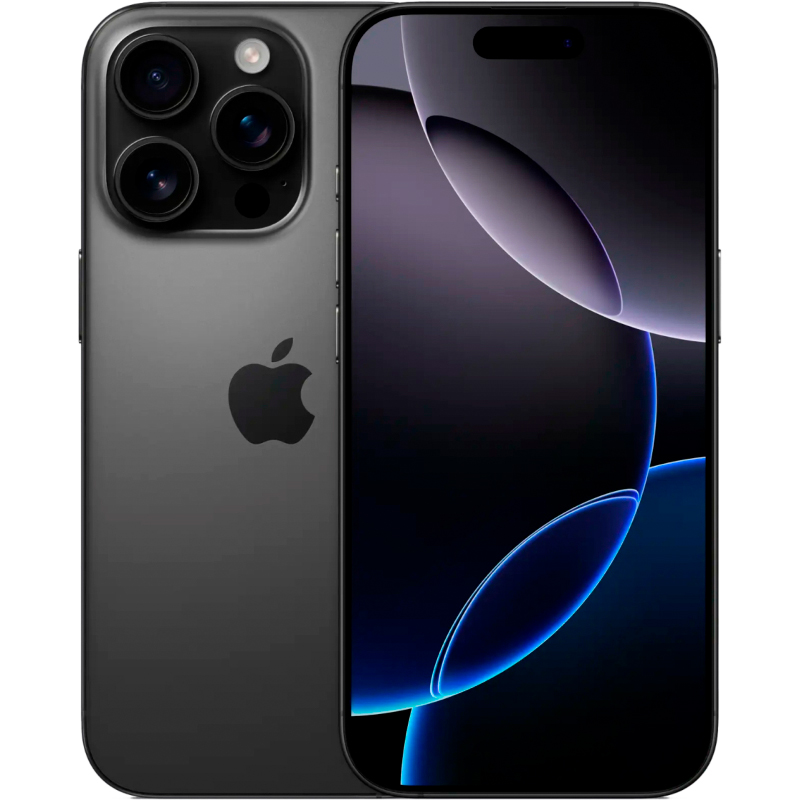 Фото — Apple iPhone 16 Pro Max 2SIM, 1 Тб, «титановый черный»