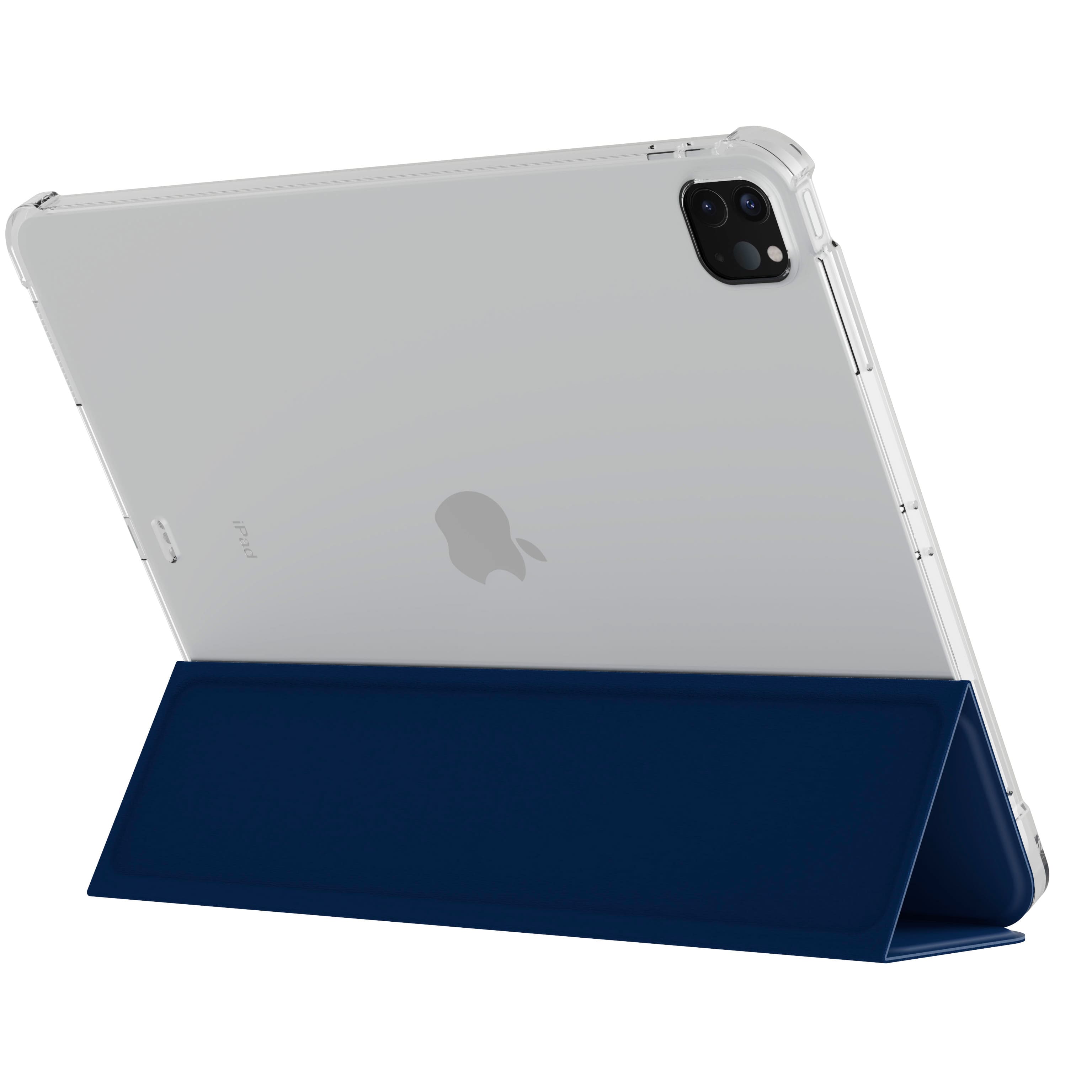 Фото — Чехол vlp для iPad Pro 2021 (12.9") Dual Folio, темно-синий