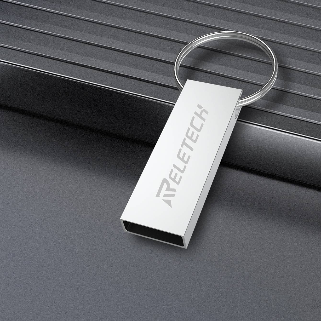Фото — Внешний накопитель Reletech USB FLASH DRIVE T7 32Gb 2.0, серый