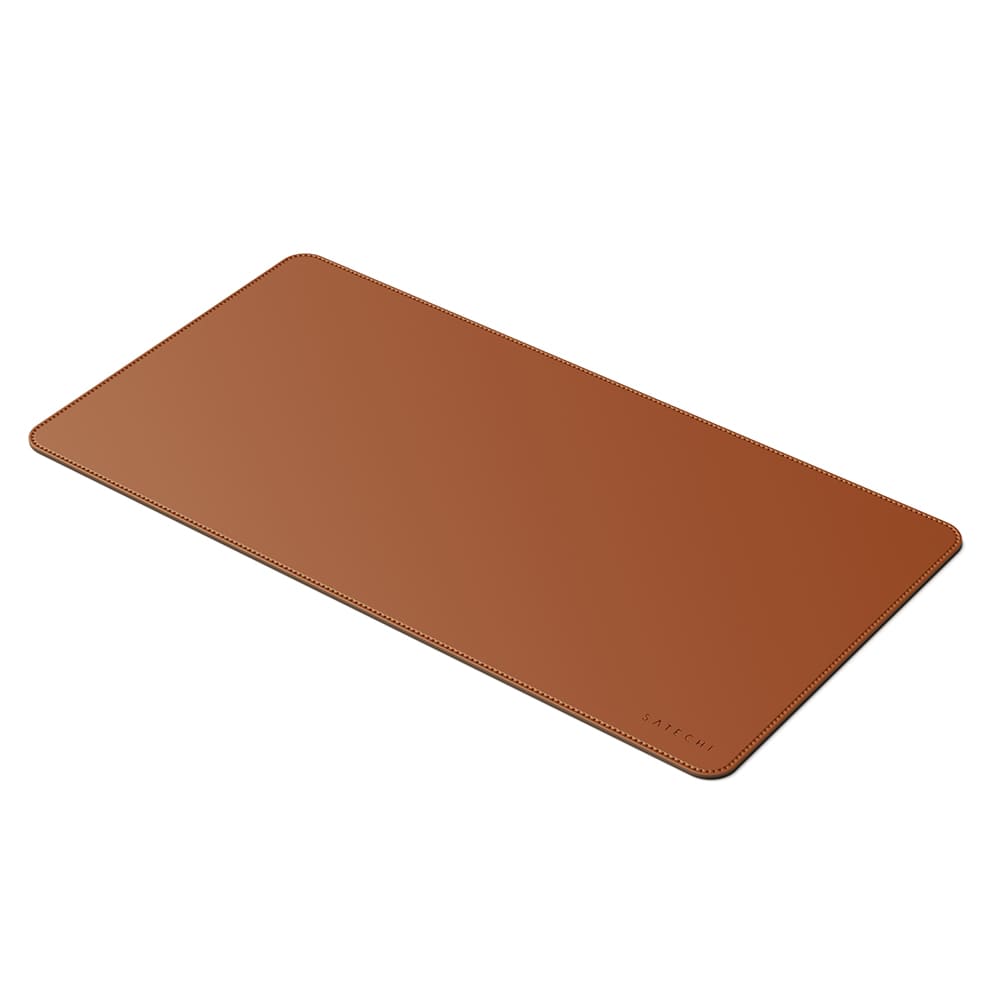Фото — Коврик для мыши Satechi Eco Leather Deskmate, коричневый