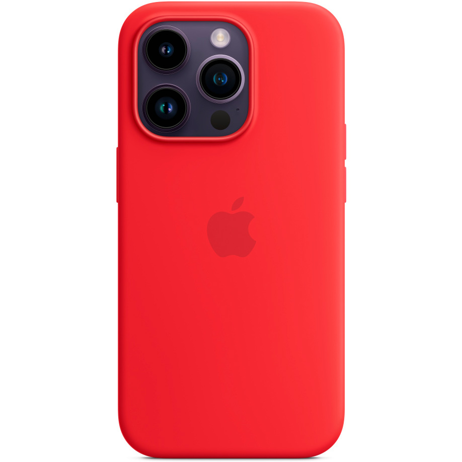 Фото — Чехол для смартфона Apple iPhone 14 Pro Silicone Case with MagSafe, (PRODUCT)RED