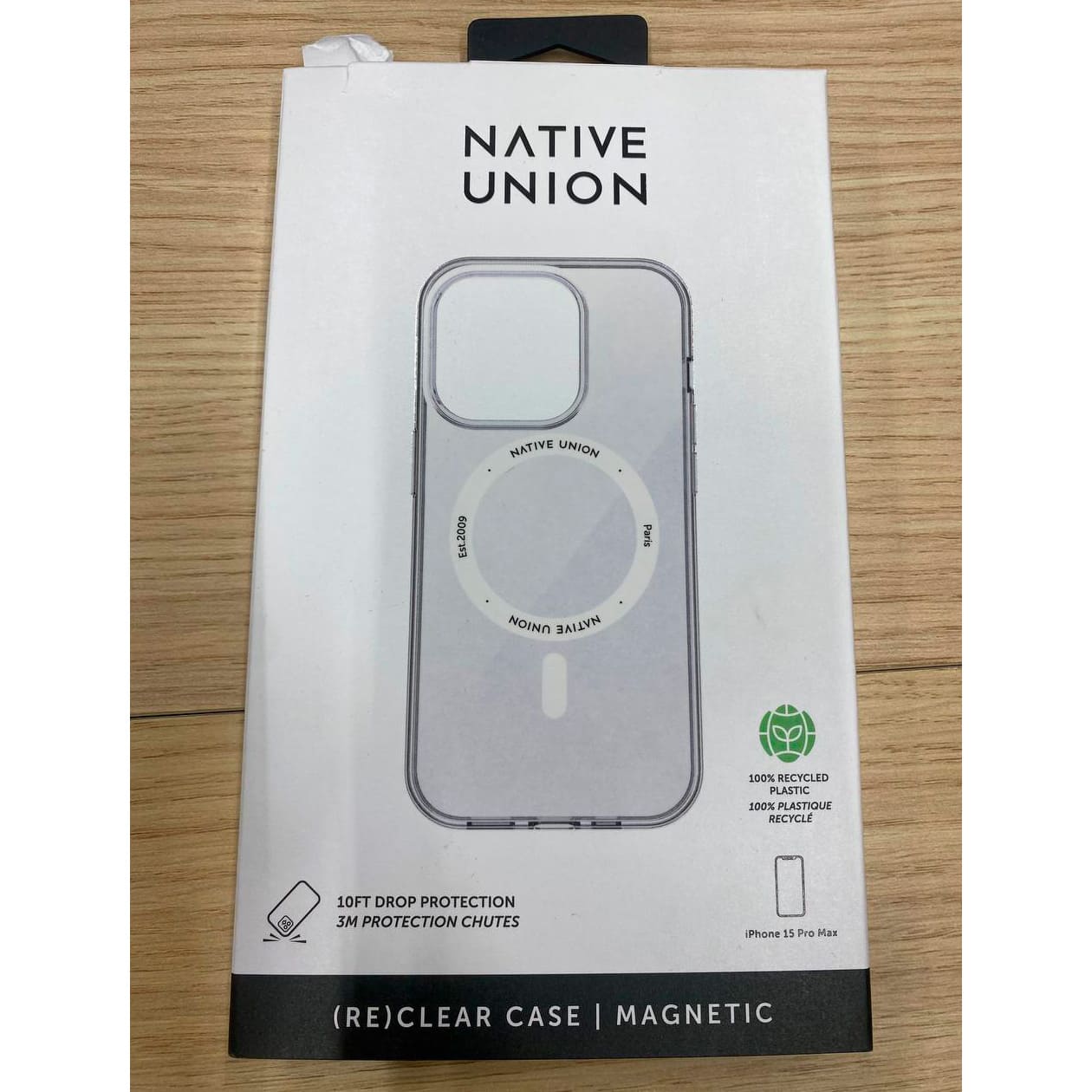 Фото — Чехол для смартфона Native Union (Re)Clear Case for iPhone 15 Pro Max, прозрачный
