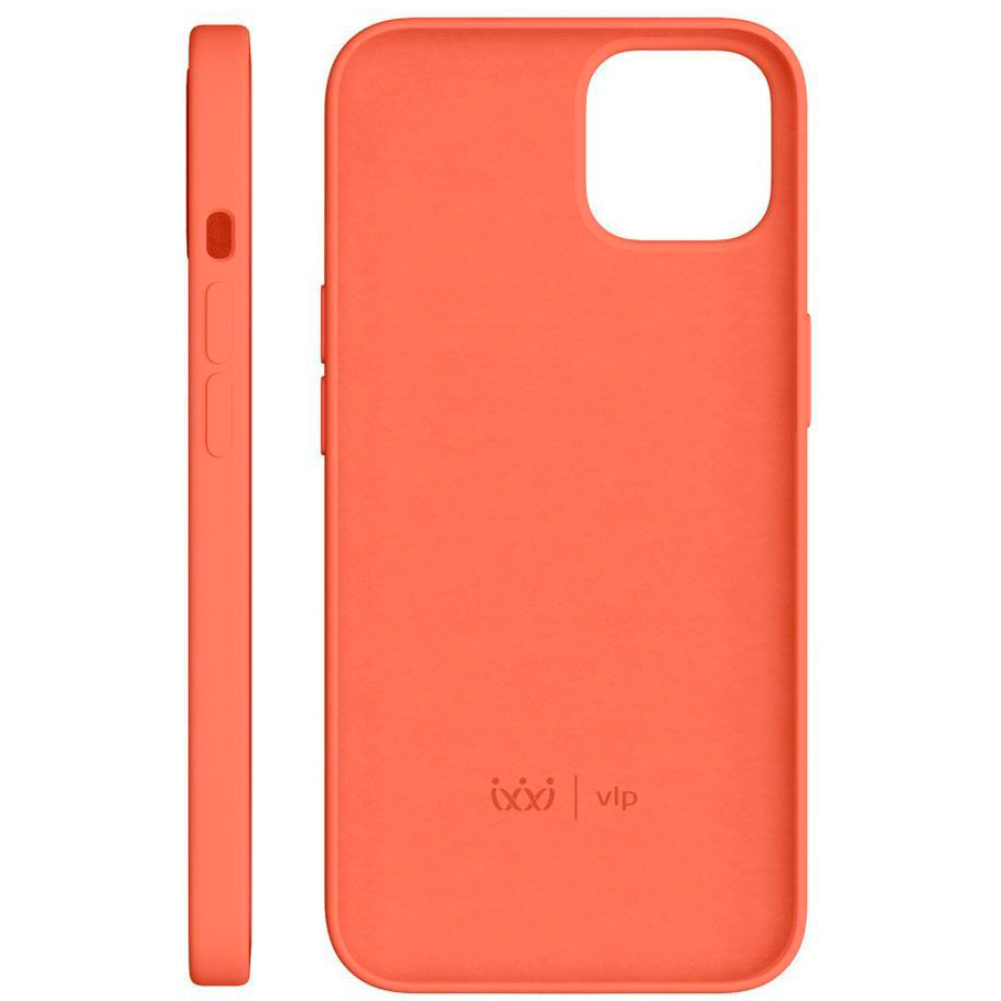 Фото — Чехол для смартфона vlp Silicone case для iPhone 13 Pro, «коралловый»