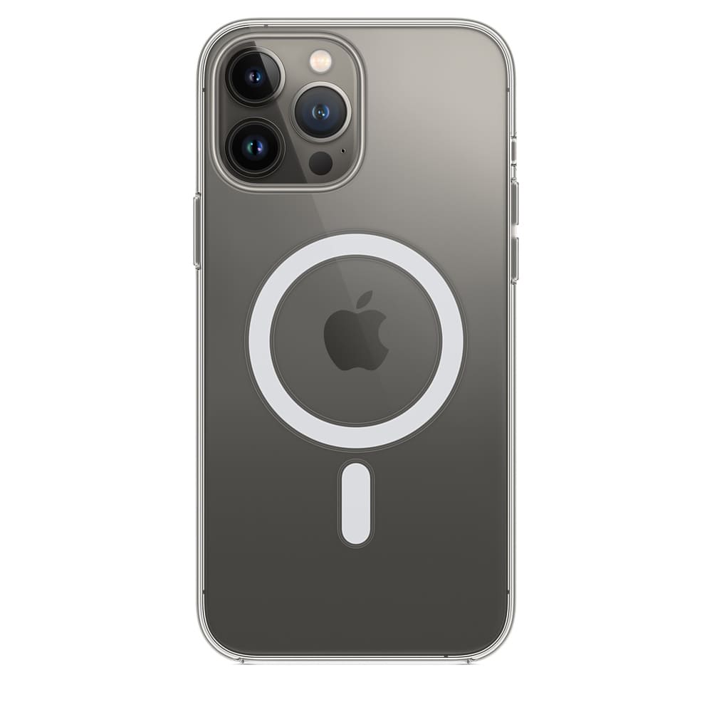 Фото — Чехол для смартфона MagSafe для iPhone 13 Pro Max, прозрачный