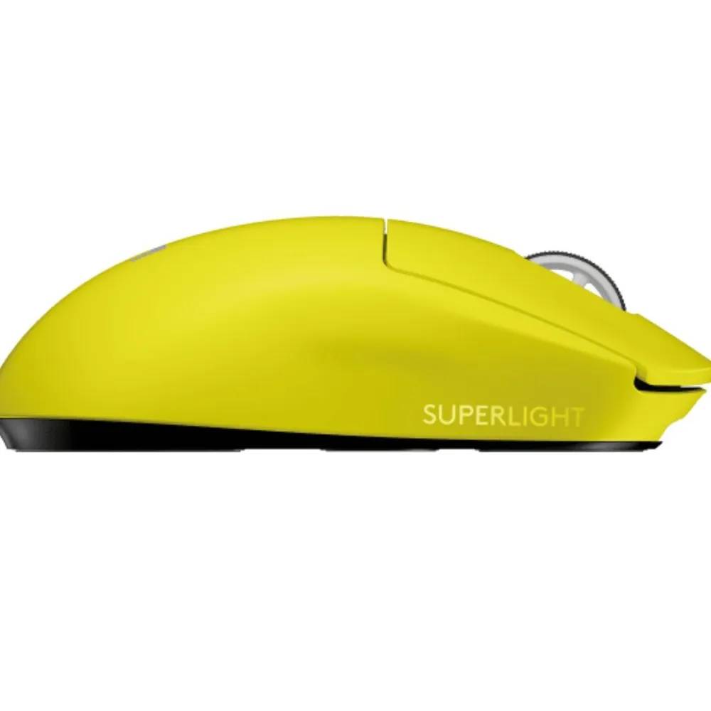Фото — Беспроводная мышь Logitech PRO Х Superlight, желтый