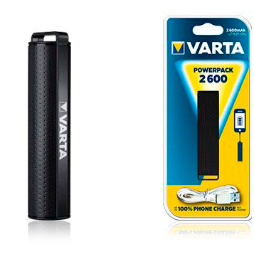 Внешняя аккумуляторная батарея VARTA Powerpack 2600 mAh, черный