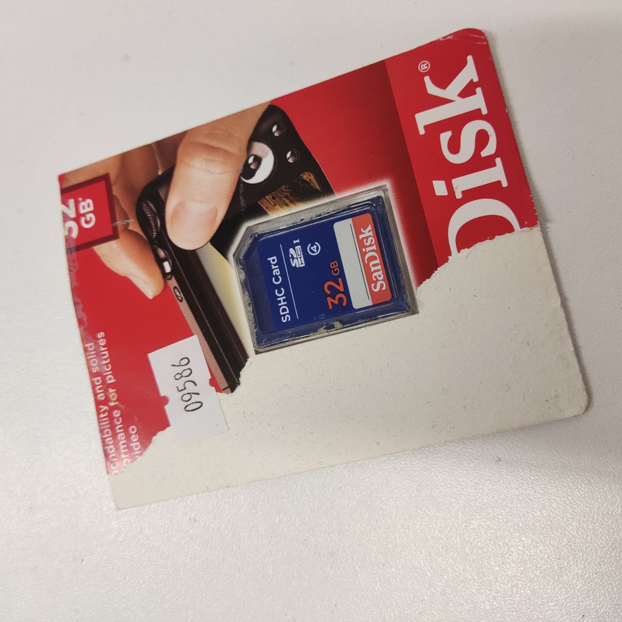Фото — Карта памяти SanDisk Memory Card SDHC, 32 Гб (уценка)