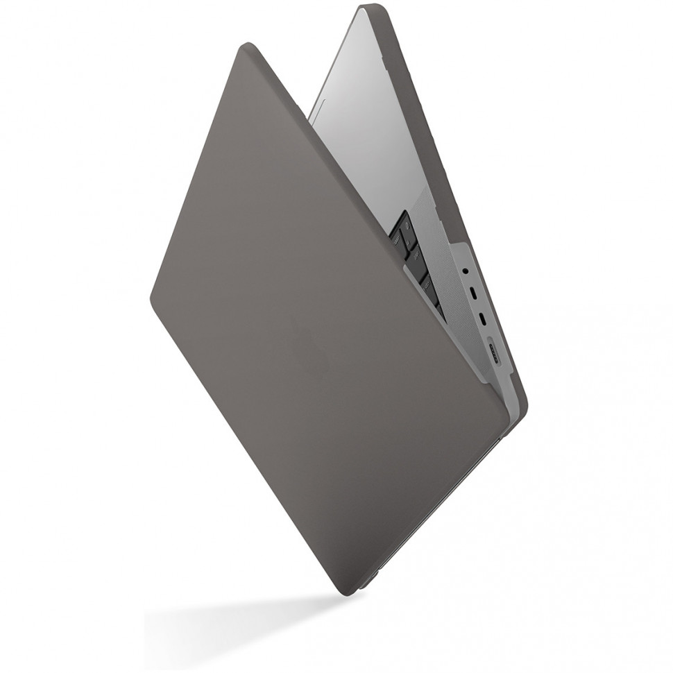 Фото — Чехол для ноутбука Uniq для Macbook Pro 14 (2021) HUSK Pro Claro, серый