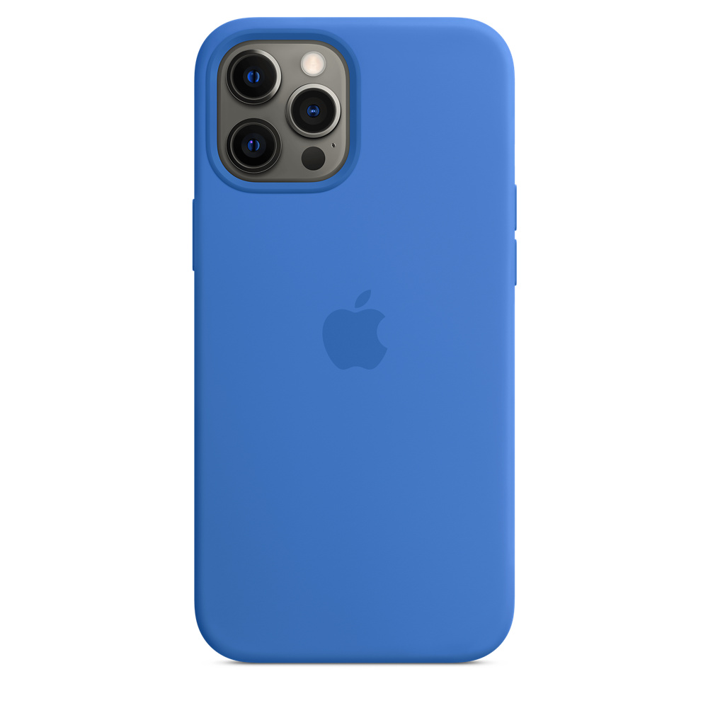 Чехол для смартфона Apple MagSafe для iPhone 12 Pro Max, cиликон, «капри»