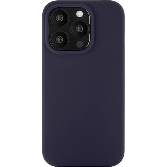 Фото — Чехол для смартфона uBear Touch Mag Case, iPhone 15 Pro, MagSafe, силикон, темно-фиолет
