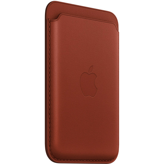 iPhone Leather Wallet with MagSafe - Umber