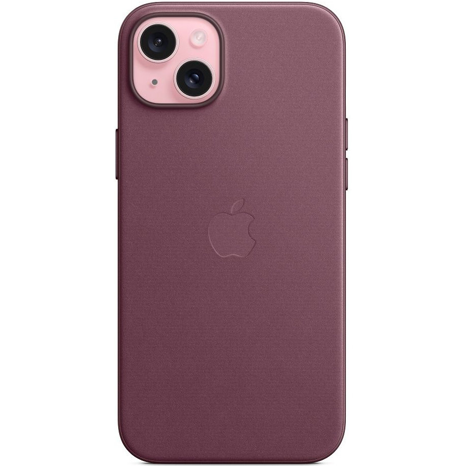 Фото — Чехол для смартфона iPhone 15 Plus FineWoven Case with MagSafe, Mulberry