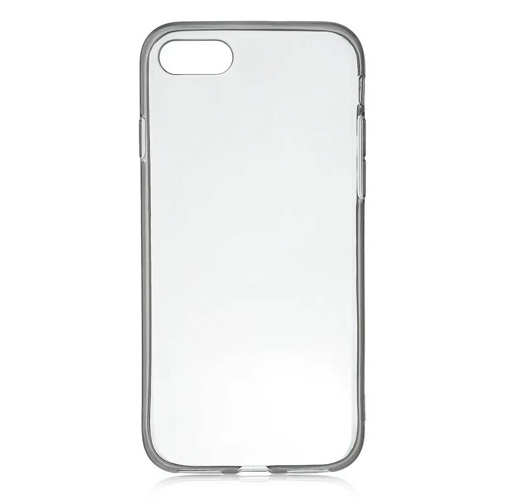 Фото — Чехол для смартфона uBear Tone Case, для iPhone SE/8/7, текстурир. прозрачный силикон