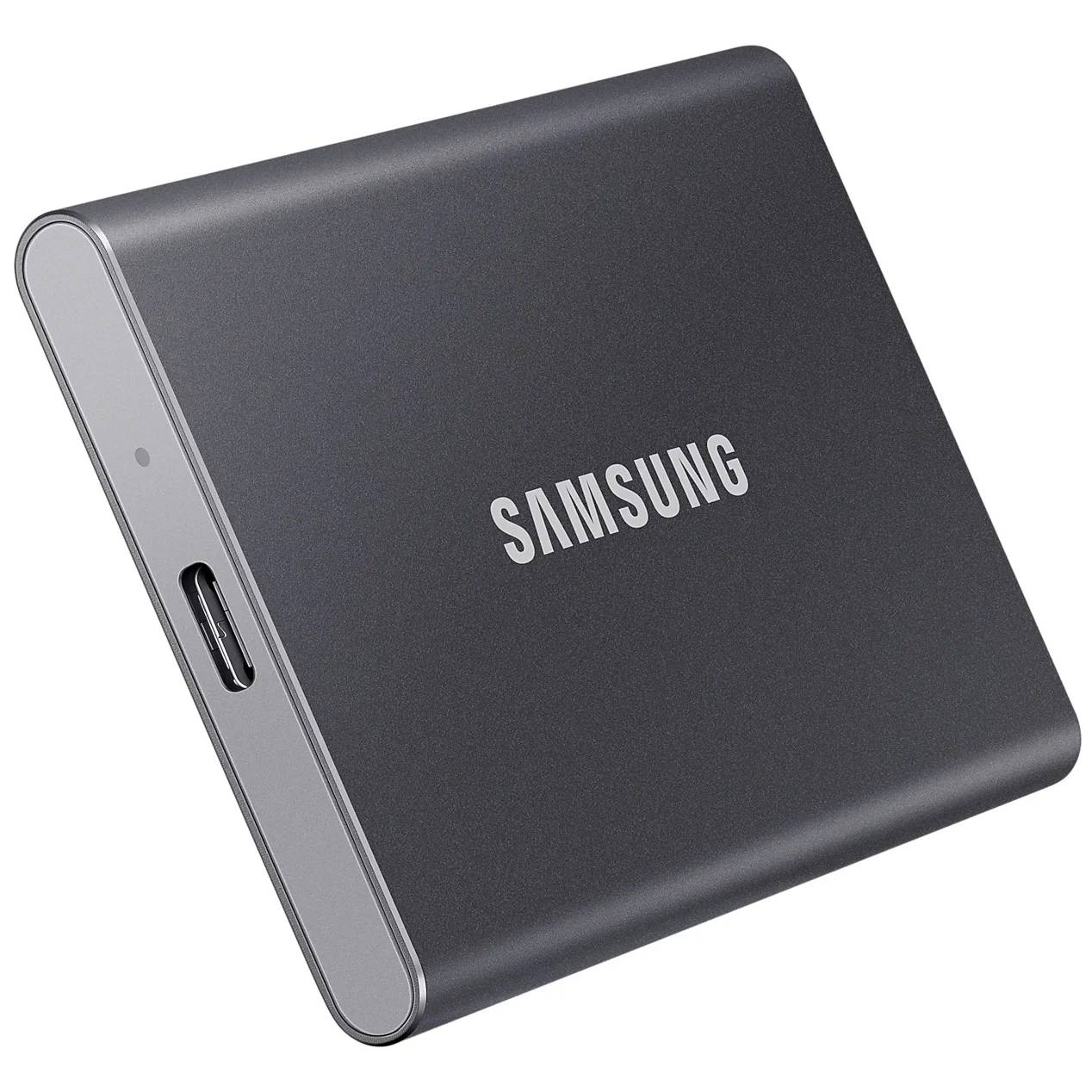 Фото — SSD Samsung T7 SSD, 1 ТБ, серый