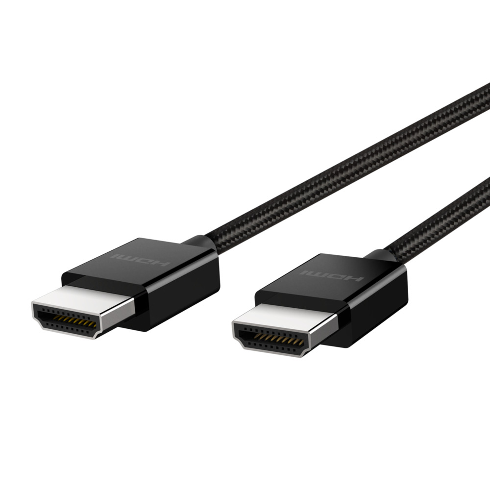 Фото — Кабель Belkin HDMI/HDMI Ultra HD, 2м, нейлон, черный