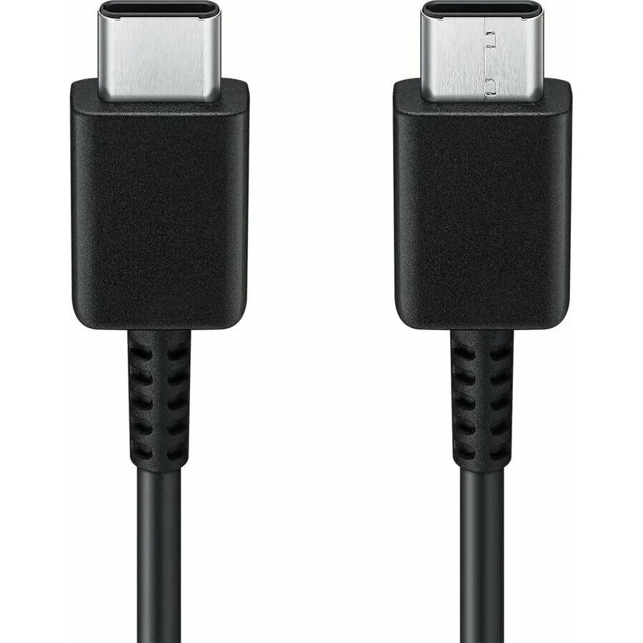 Фото — Зарядное устройство Samsung Cable USB-C на USB-C, 5А, 1м, черный