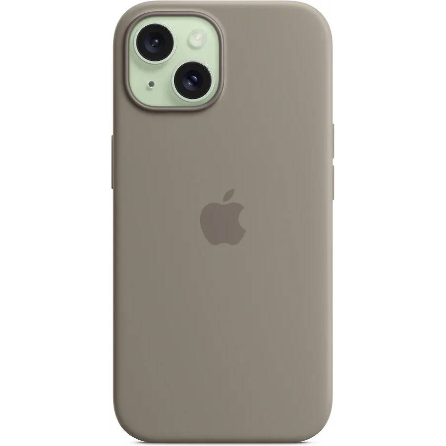 Фото — Чехол для смартфона iPhone 15 Silicone Case with MagSafe, Clay